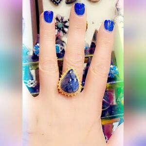 Black Moonstone Sterling Silver 925 Gemstone Ring